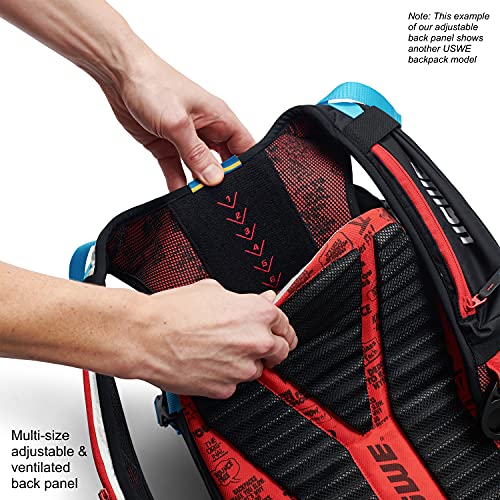 USWE Shred 25L Backpack, a High End Daypack for MTB, E-MTB, Mountain Bike, Black - style: 25l Black