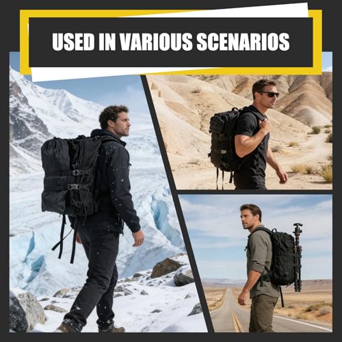 Tactical Molle System Backpack Straps - Adjustable 20.8" Pack Attachment Strap Accessories - size: 2 PCS