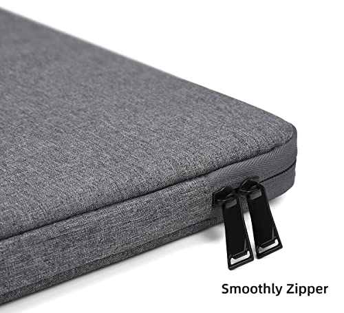 17 inch Laptop Sleeve Case for 2025 HP 17.3 Touchscreen Laptop, HP Envy 17, Pavilion 17, ASUS Vivobook 17, 17-in Water-Resistant Computer Notebook Bag - color: Space Grey