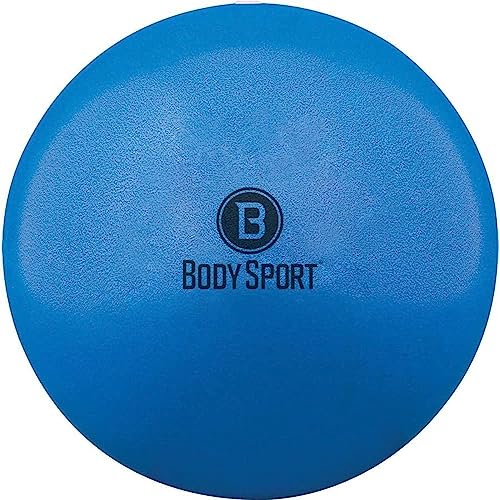 Body Sport Core Fitness, Yoga and Pilates, Excercise Fusion Ball, Core Training, Physical Therapy, Balance, Stability, Stretching, Improve Health, Non-Latex, 7.5" Diameter