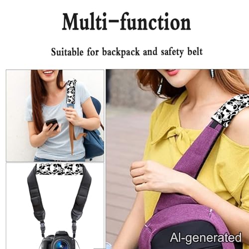 Dreaweet Car Seat Belt Cover Cute Panda Car Accessories Seatbelt Covers for Kids Women Soft Universal Seat Belt Cushion for Cars SUV Trucks Sedan - color: Panda
