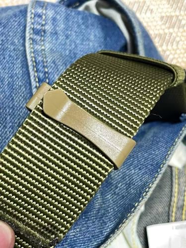 TACNEX Tactical Backpack Strap Clip Webbing Keeper Holder MOLLE Belt Hook Retainer Harness/Sling/Bag/Military Strap Stays - color: Coyote Brown, size: 13/16"