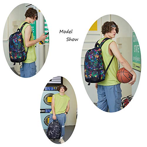 Soccer Player 10 Luminous Ball Storage Backpack Sports Equipment Depositary Multifunctional Bag For Men Women - color: Red - 2