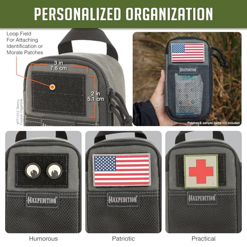 Maxpedition Skinny Pocket Organizer - color: Wolf Gray