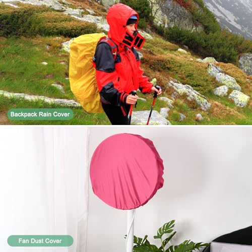 M METERXITY Waterproof Backpack Rain Cover - color: Orange, size: Middle(30L-40L)