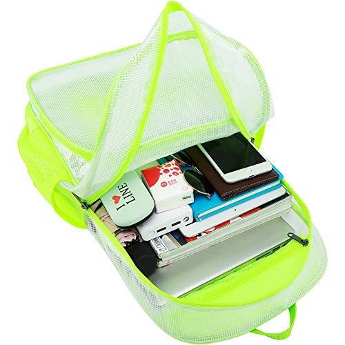 mygreen Basic Clear Backpack, Thick Odor Cold Resistant PVC Transparent Bookbag, 17 Inch Multi-Pocket Clear Bag for School Stadium Concert Work Travel (Gray, Large) - color: Gray