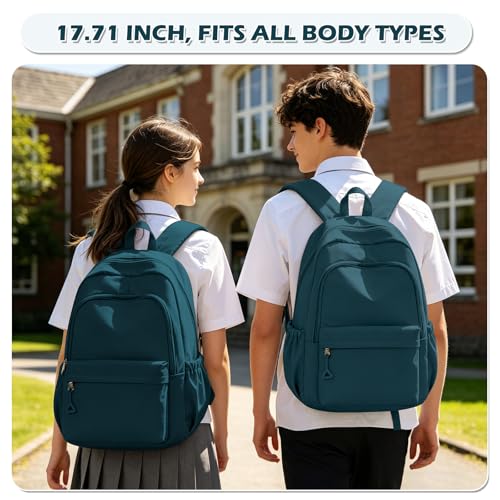 suwasp Casual Laptop Backpack for Women Men Waterproof Lightweight Backpacks Bag 15.6inch Laptop Daypack Large Capacity Backpack, Peacock Blue - color: Peacock Blue