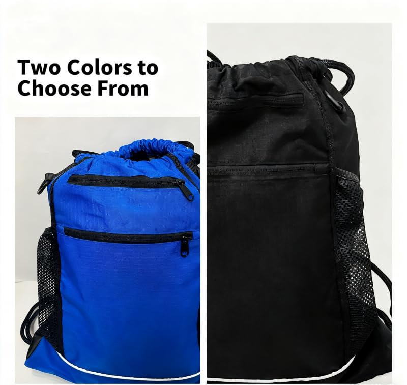 SSZYace Basketball Backpack for Boys Men Women Drawstring Backpack Basketball Bag