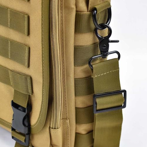 TORCH MOLLE Urban Commuter Backpack Laptop Bag Rucksack for Hiking Cycling Crossfit Light Rucking EDC Gear V2 (Desert) - color: Desert