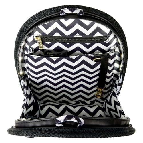 Loungefly Zig Zag Light-Up Mini Backpack Insert Organizer