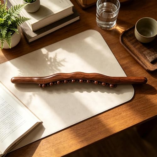 Wood Massage Bar,Wooden Portable Natural Roller Bar | Wooden Massage Tools - for Home House Bedroom Office Indoor Women Men Arm Legs Shoulders