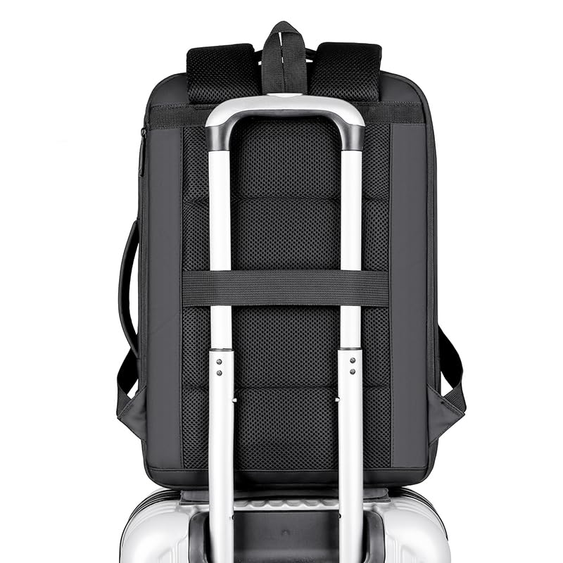 Kamlui Laptop Backpack for Men 17 inch Travel Large Capacity Hiking Computer Bag Grey - color: Grey288