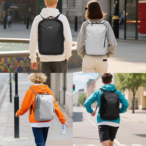 Laptop Backpack Minimalist Backpack,Abrasion & Water Resistant Daypack,Triple Padded Back,25L Lightweight Capacity Bag for Work Leisure Daily Use