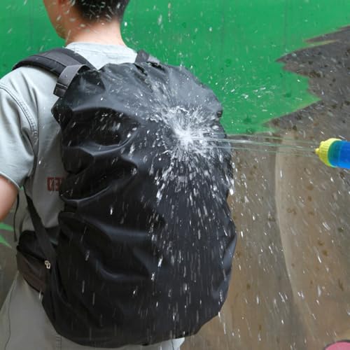 2 Pack Waterproof Backpack Rain Cover Fits 30-50L Backpacks