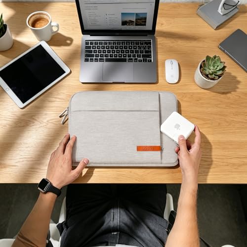 Lacdo 13 inch Laptop Sleeve Case for 13 inch MacBook Air M5 A3449 (2026), M4 A3240 2025, M3 A3113, M2 A2681, M1 A2337 | 13" MacBook Neo A18 Pro A3404 (2026) | iPad Air/Pro 13 M5 Computer Bag, Gray | M3 A3113 - color: Gray, size: New MacBook Air/Neo/Pro 13