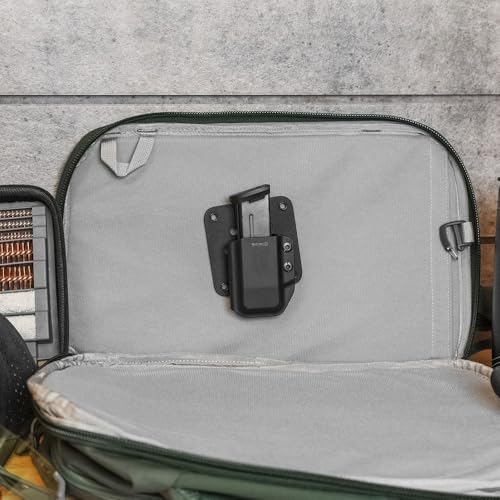 GRITR Kydex Hook & Loop Panel Insert/Adhesive Loop Sheets – Tactical & Military Gear Organizers for Holsters, Mag Carriers, Knife Sheaths, Flashlights, and More - style: Small
