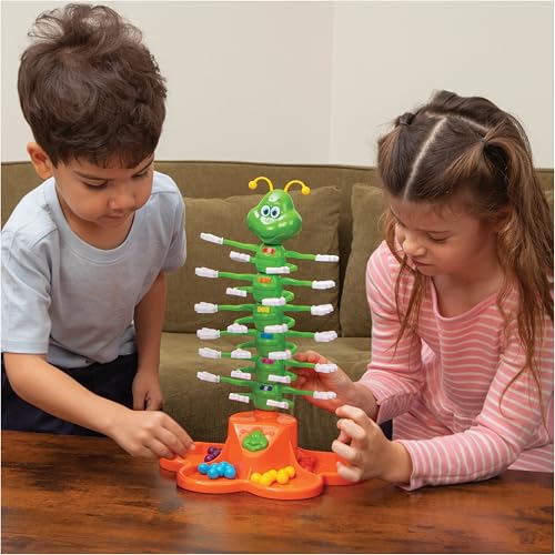 Giggle Wiggle Board Games for Kids, Family Game Night, Hand-Eye Coordination, Preschool Games, The Wiggle Race to Get Your Marbles to The Top Game, Ages 4+, Batteries Not Included - style: Giggle Wiggle