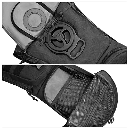 G4Free Tactical Hydration Packs Water Backpack for Outdoor - color: Black
