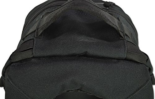 Lightning X Premium Tactical Medic Backpack w/Modular Pouches & Hydration Port (Stealth Black) Large - color: Stealth Black