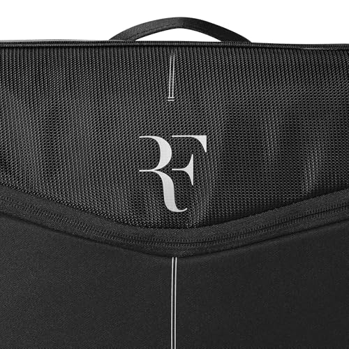 WILSON RF Tennis Racket Cover-Black - size: Holds 1 Racket
