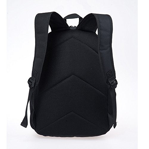 CAIWEI 17 Inch American Football Backpack School Bag (Burning notes) - color: Burning Notes, size: 17.2*11.7*5.5 Inch
