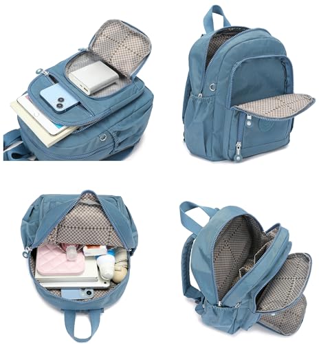 Mini Hiking Waterproof Backpack Purse for Women and Men,Travel Backpack 5L - color: Ocean