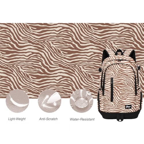 rickyh style School Backpack Travel Bag for Men & Women Lightweight College Back Pack with Laptop Compartmen - color: 01bw