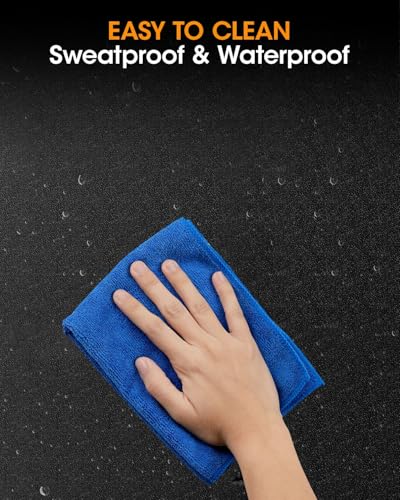 Treadmill Mat for Carpet & Hardwood Floors, 68" x 24", 1/4" Thick Under Treadmill and Walking Pad Mat, Non-Slip Exercise Equipment Mat for Bike, Noise & Shock Absorbing - size: 68"L x 24"W x 0.24"Th