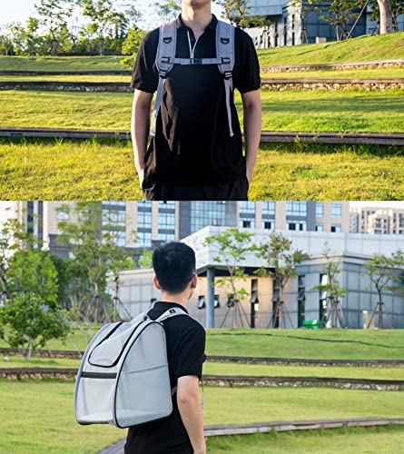 Pet Carrier Backpack, Ventilated and Breathable for Cats Dogs, Collapsible Designed for Travel, Hiking & Outdoor Use Black - color: Black