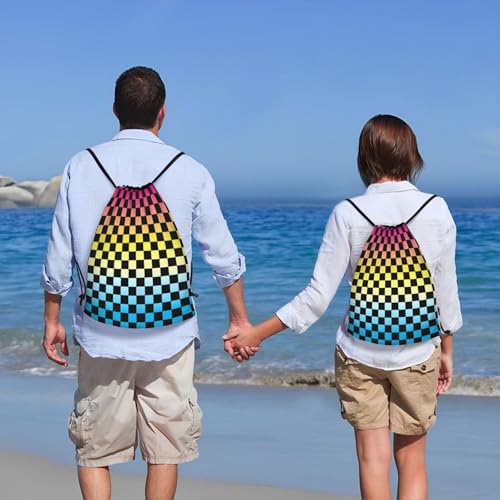 Rainbow Pride LGBT Drawstring Backpack Bag Sport Gym Dance Beach Travel Sackpack for Women Men - color: Lgbt_ddd00647