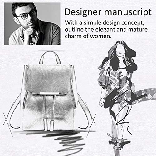 Pahajim Womens Trendy Backpack Purses PU Leather Travel Rucksack for Ladies Cute Daypacks Bags - color: Wine Red