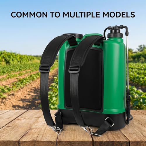 Backpack Sprayer Replacement Straps Padded Shoulder Straps, Adjustable Backpack Chest Strap, Solo Backpacks Sprayer Parts, Including Chapin 60114, 61800, 63924, 60124 Series and More