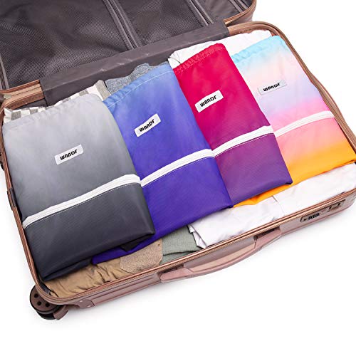 WANDF Drawstring Backpack, Gym Sackpack for Sports (Rain bow) - color: Rain Bow