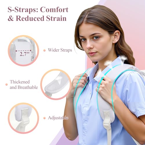 PACKISM Clear Backpack for School - 17 inch Large Heavy Duty Bookbag, Reinforced See Through PVC Transparent Backpack - color: Light White, style: Daypack Backpacks