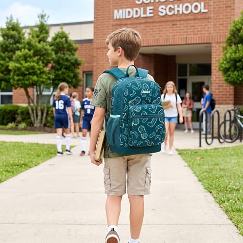 Kids Backpack Boys School Backpack for Kids Ages 6–12,Lightweight Elementary Bookbag for Boys Gamer Bookbag for Daily School Use - color: Black Gamer