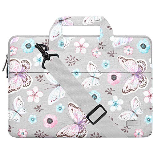 Hseok Laptop Shoulder Bag 13 13.3 14 Inch Case,Butterfly - color: Butterfly, size: 13-13.5 inch