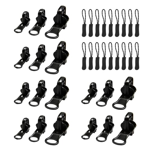 18 Sets Universal Zipper Repair Kit 3 Sizes