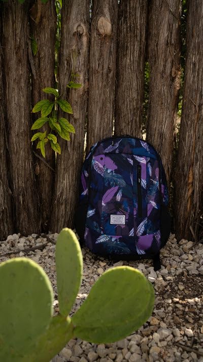 HOOEY Rockstar 20L Backpack - Compact Travel Backpack with Laptop Sleeve - Lightweight, Durable Daypack for Commuting, Hiking & Outdoor Use - Unisex Design (Blue/Black) - color: Blue/Black