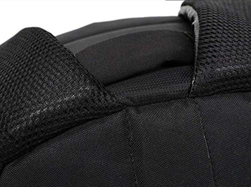 Elonglin Camera Backpack Waterproof Bag Compact Camera Cases for DSLR/SLR and Accessories (Black 2) - color: Red Liner