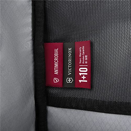 Victorinox Touring 2.0 City Daypack - Professional Laptop Backpack for Business & Outdoor Use - Features Waterproof Pouch - 17 Liters, Black - color: Black