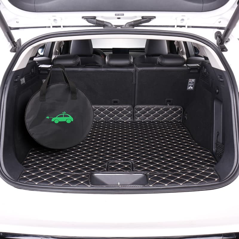 Electric Vehicle Charging Cable Organizer Bag - Heavy Duty Water Resistant Nylon Storage Bag for Jumper Cables, EV Extension Cords, Adapters, RV Sewer Pipe, Tools, Camper and Garden Hoses