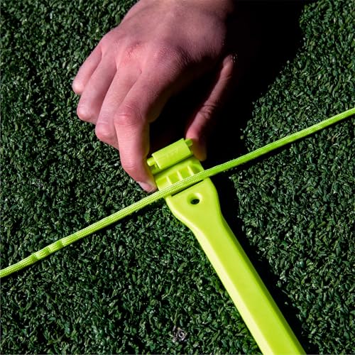 QuickPlay Agility Ladder for Speed and Agility Training - Adjustable 11 Rung Speed Ladder for Soccer, Football and Footwork Drills - Training Equipment for Kids, Youth and Adults with Carry Bag