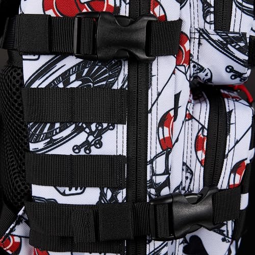 WOLFpak 9L Mini Tactical Backpack (High Stakes) | Compact, Small Everyday Carry Bag for Gym, School, Travel | Durable, Water-Resistant Daypack with Molle System and Patch Panel - color: High Stakes