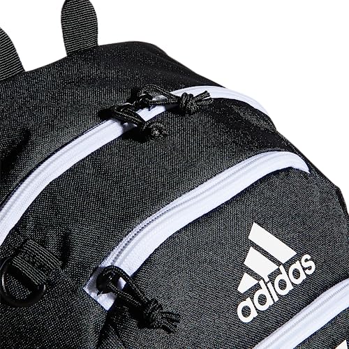 adidas Creator School Backpack for Girls & Boys — Durable Bookbag - color: Black/White