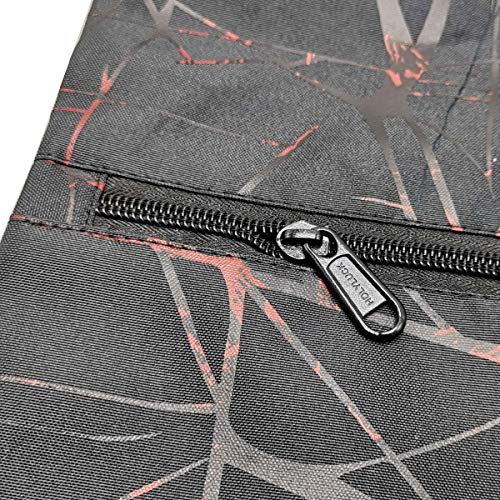 HOLYLUCK Drawstring Backpack Bag Sport Gym Sackpack - color: Metallic-black