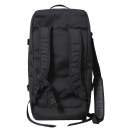 Rothco 3-In-1 Convertible Mission Duffle Bag, Black | 60L Large Travel Backpack, Heavy-Duty 900D Polyester, Gear Bag - color: Black