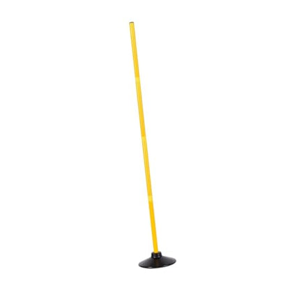Soccer Training Marker Pole Set Football Sign Obstacle Cone Agility Rod PVC Rubber Base Suitable for Coaches Athletes Group Training Backyard - size: 2 m