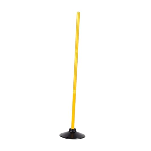 Soccer Training Marker Pole Set Football Sign Obstacle Cone Agility Rod PVC Rubber Base Suitable for Coaches Athletes Group Training Backyard - size: 1.5 m