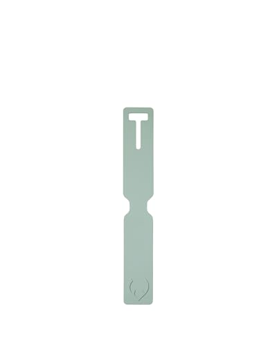ANTLER Luggage Tags - Durable Rubber, for Suitcases & Travel Bags, Assorted Colors, Easy ID & Personalization, Fits Most Suitcases - 1.5 x 10.5 in - color: Mist Blue