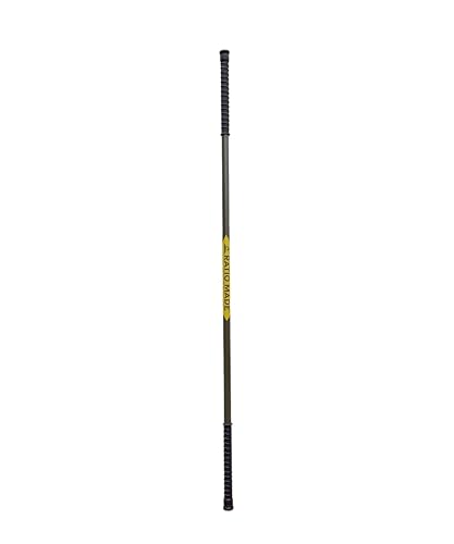 Stretch Stick, flexibility trainer, and mobility aid - color: Forest, size: 66 inches